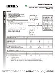 MMDT3906VC-7 datasheet pdf Diodes