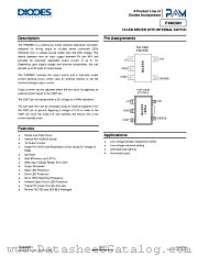 PAM2861CBR datasheet pdf Diodes