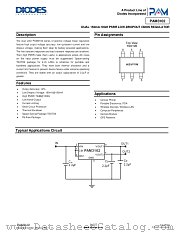 PAM3102-BST26R1 datasheet pdf Diodes