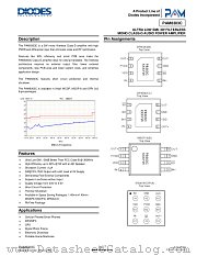 PAM8303C datasheet pdf Diodes