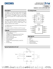 PAM8304 datasheet pdf Diodes