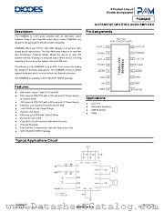 PAM8406DR datasheet pdf Diodes
