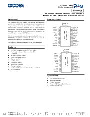 PAM8602E datasheet pdf Diodes