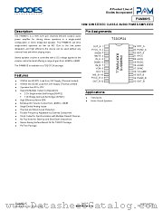 PAM8615RHR datasheet pdf Diodes