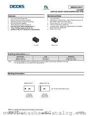 SBR02U100LP-7 datasheet pdf Diodes