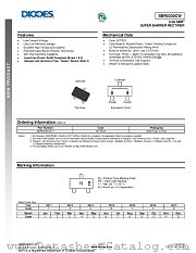 SBR0330CW-7 datasheet pdf Diodes