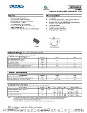 SBR05U20SN-7 datasheet pdf Diodes