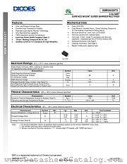 SBR05U20T5 datasheet pdf Diodes
