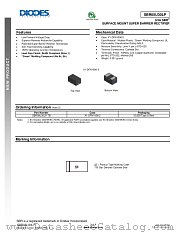 SBR05U30LP datasheet pdf Diodes