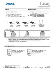 SBR1040CT datasheet pdf Diodes