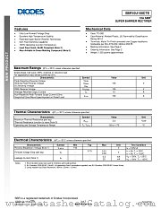 SBR10U150CTE datasheet pdf Diodes