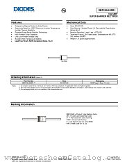 SBR10U45SD1 datasheet pdf Diodes