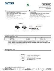SBR12A45SP5-13 datasheet pdf Diodes