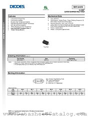 SBR1A40S1 datasheet pdf Diodes