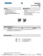 SBR1A40SA-13 datasheet pdf Diodes