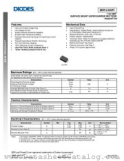 SBR1U200P1-7 datasheet pdf Diodes