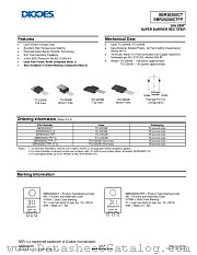 SBR20200CT datasheet pdf Diodes