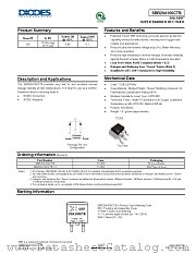 SBR20A100CTB-13 datasheet pdf Diodes