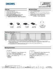 SBR20A40CTFP-G datasheet pdf Diodes
