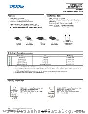 SBR20A45CTFP datasheet pdf Diodes