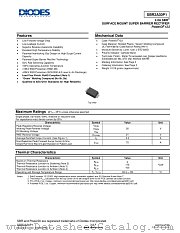 SBR2A30P1-7 datasheet pdf Diodes