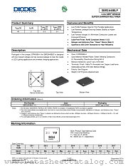 SBR2A40BLP-13 datasheet pdf Diodes