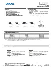 SBR30A50CT-G datasheet pdf Diodes