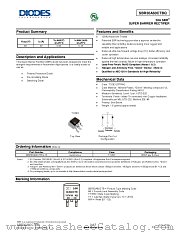 SBR30A60CTBQ datasheet pdf Diodes