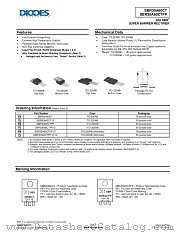 SBR30A60CT datasheet pdf Diodes
