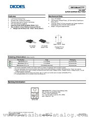 SBR30M40CTFP datasheet pdf Diodes