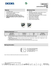 SBR3A40SA-13 datasheet pdf Diodes