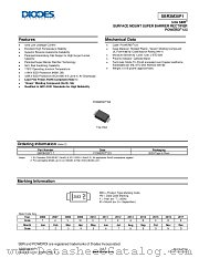 SBR3M30P1 datasheet pdf Diodes