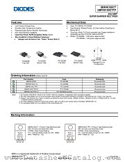 SBR40100CT datasheet pdf Diodes