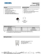 SBR40U300CTB-13-G datasheet pdf Diodes