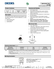 SBR40U60CTBQ datasheet pdf Diodes