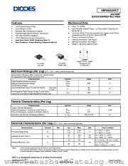 SBR60A200CT-G datasheet pdf Diodes