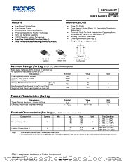 SBR60A60CT datasheet pdf Diodes