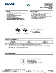 SBR8A45SP5-13 datasheet pdf Diodes