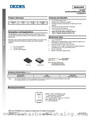 SBR8A60P5-13 datasheet pdf Diodes