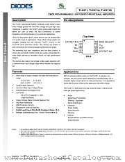 TLC271ACS-13 datasheet pdf Diodes