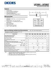 UF2005-T datasheet pdf Diodes