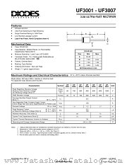 UF3005-T datasheet pdf Diodes