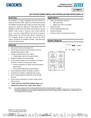ZLPM8010JB20TC datasheet pdf Diodes