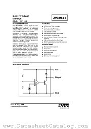 ZM33164-3 datasheet pdf Diodes