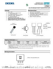 ZTX855 datasheet pdf Diodes