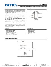ZXCT1012 datasheet pdf Diodes