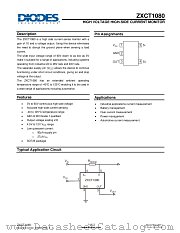 ZXCT1080E5TA datasheet pdf Diodes