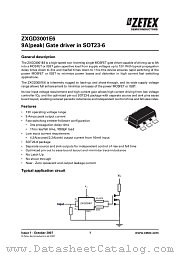 ZXGD3001E6 datasheet pdf Diodes