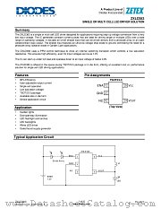 ZXLD383 datasheet pdf Diodes
