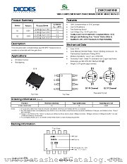 ZXMC10A816N8TC datasheet pdf Diodes